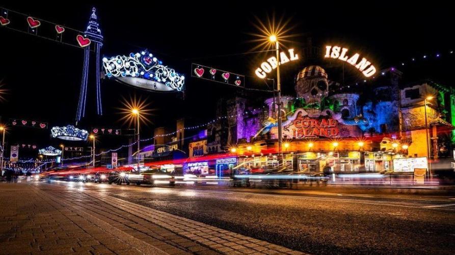 Denville Hotel Blackpool Bagian luar foto
